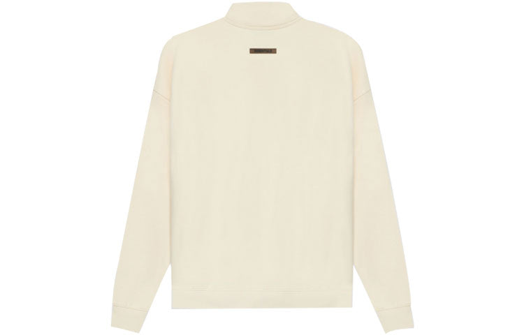 Fear of God Essentials SS21 Pull-Over Mockneck Buttercream FOG-SS21-555