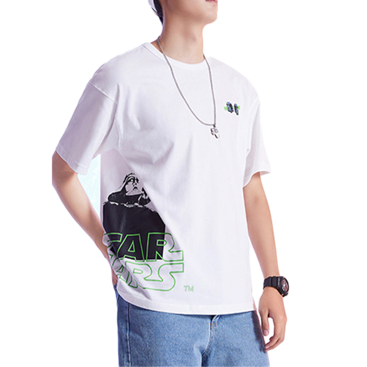 Li-Ning x Star War Crossover Loose Short Sleeve White AHSQ267-3