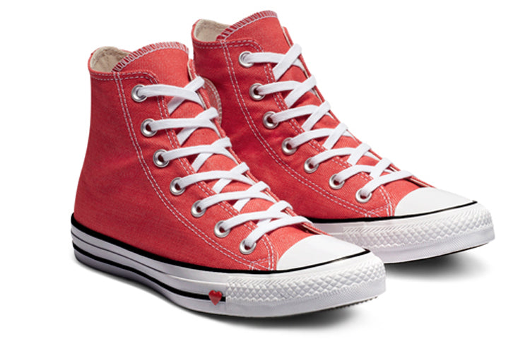 Converse Chuck Taylor All Star Sucker Love Denim High Top 'Red' 163305C