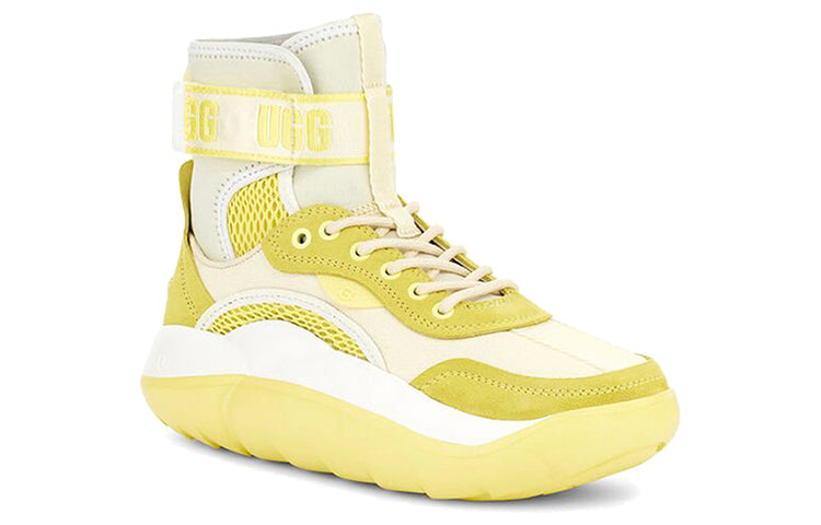 (WMNS) UGG LA Cloud Hi White Yellow 1108914-MWSS