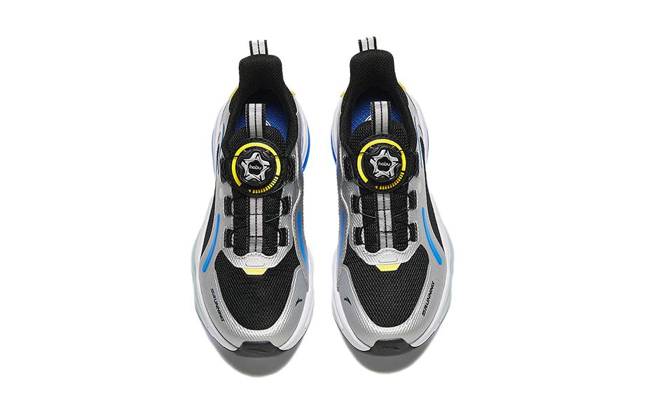 (GS) ANTA Running Series Sneakers 'White Black Silver' 312425511-3