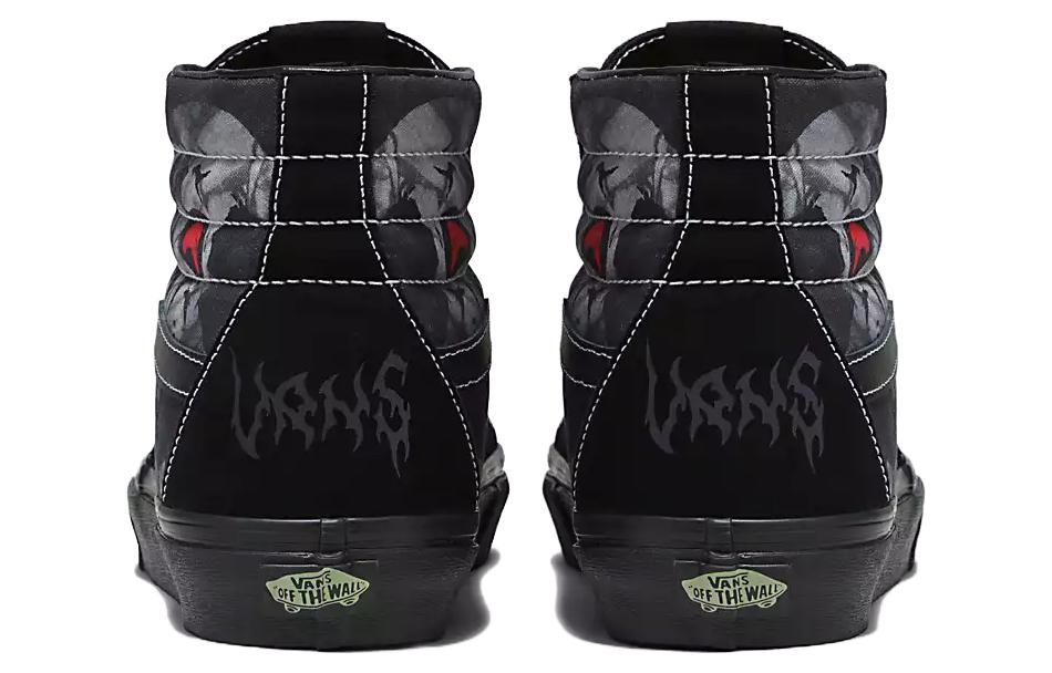 Vans Sk8-Hi 'Midnight Shift Black Skull' VN000BW7BKA