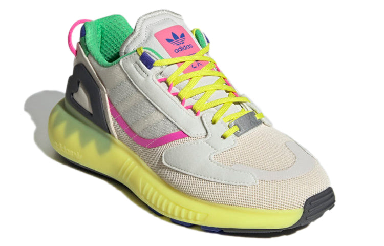 (WMNS) adidas ZX 5000 Boost 'Wonder White Acid Yellow' GV7704