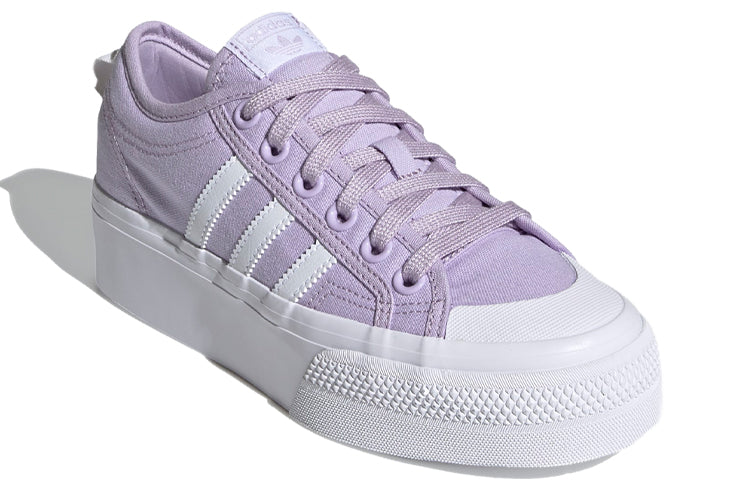 (WMNS) adidas Nizza Platform 'Purple White' FV5455