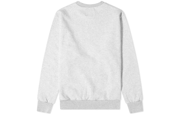 WTAPS Dawn. Design Crew Neck / Sweatshirt. Copo Letters Printed Pullover Sweatshirt Unisex Light Grey 201ATDT-CSM17