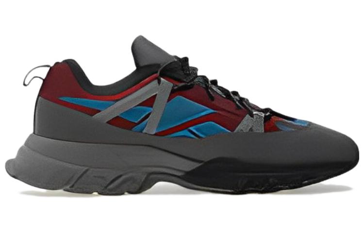Reebok DMX Trail Shadow 'Cloud Grey Burgundy Steel Blue' IE2154