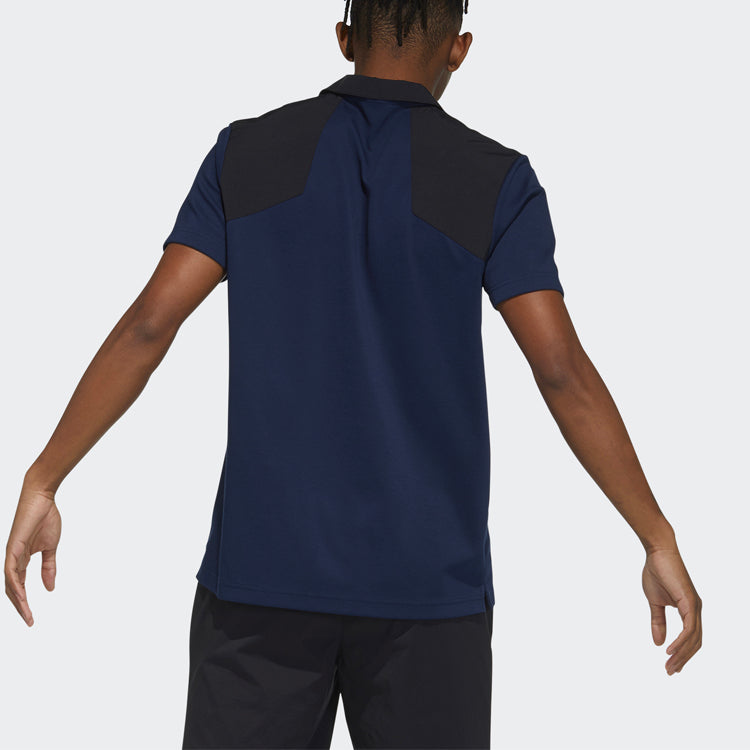 adidas Bao Casual Sports Short Sleeve polo Navy Blue GN7610