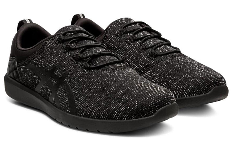 (WMNS) ASICS Life Walker W500 Running Shoes Black 1242A010-001