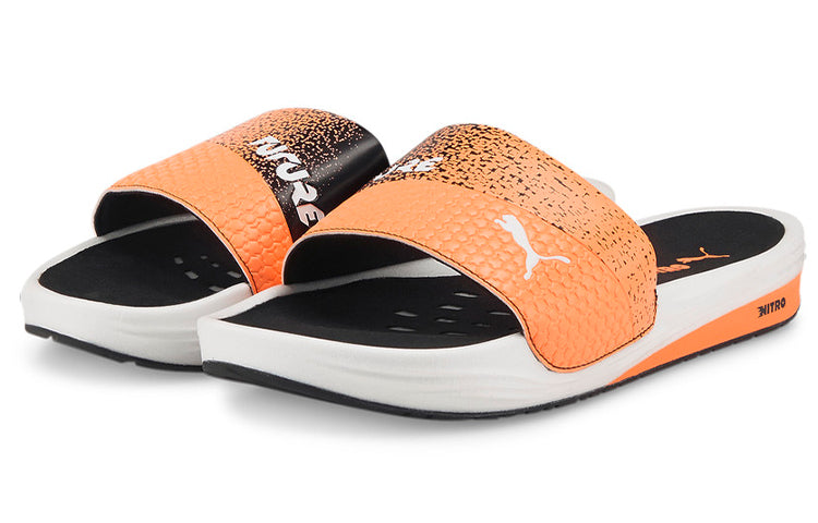 PUMA Nitrocat Future Sandal 'Black Neon Citrus' 106848-01