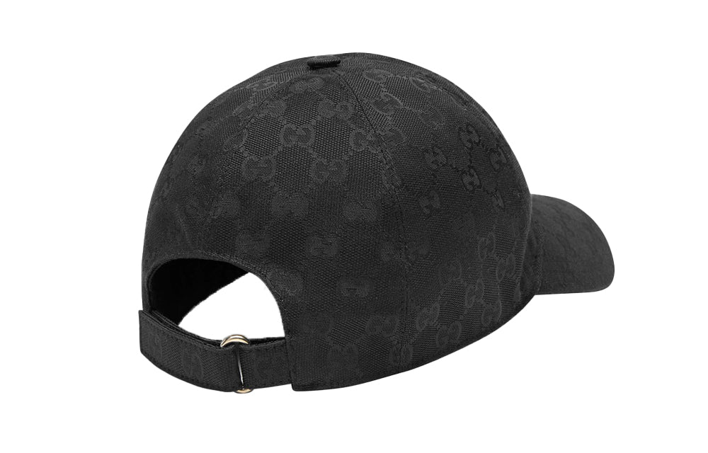 (WMNS) Gucci GG Canvas Baseball Cap 'Black' 576253-4HG53-1060