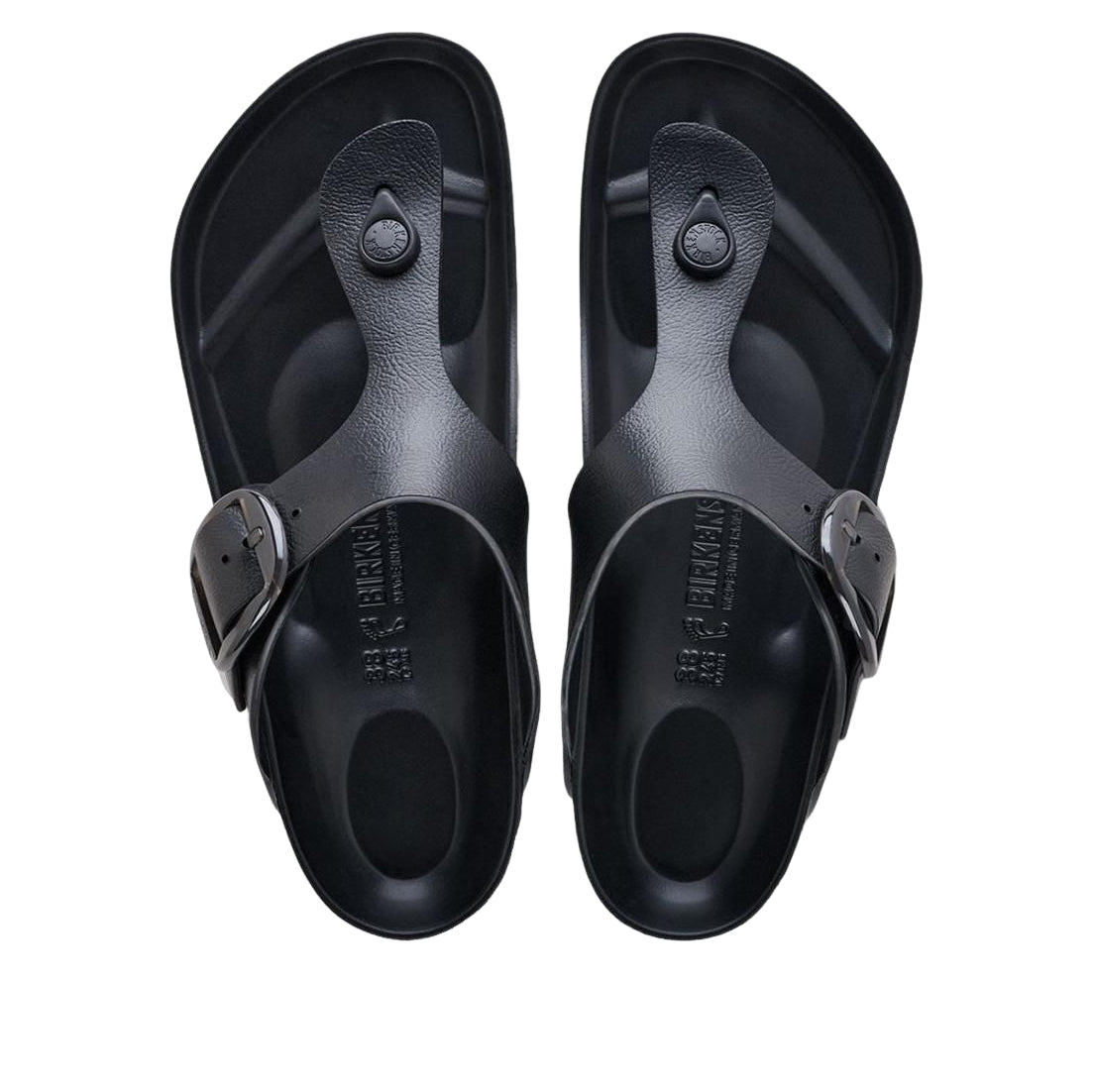 (WMNS) Birkenstock Gizeh Big Buckle 'Black' 1031370