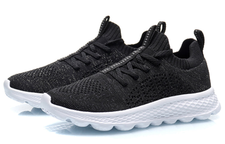 (WMNS) Li-Ning Eazgo Low 'Black White' AREP004-3