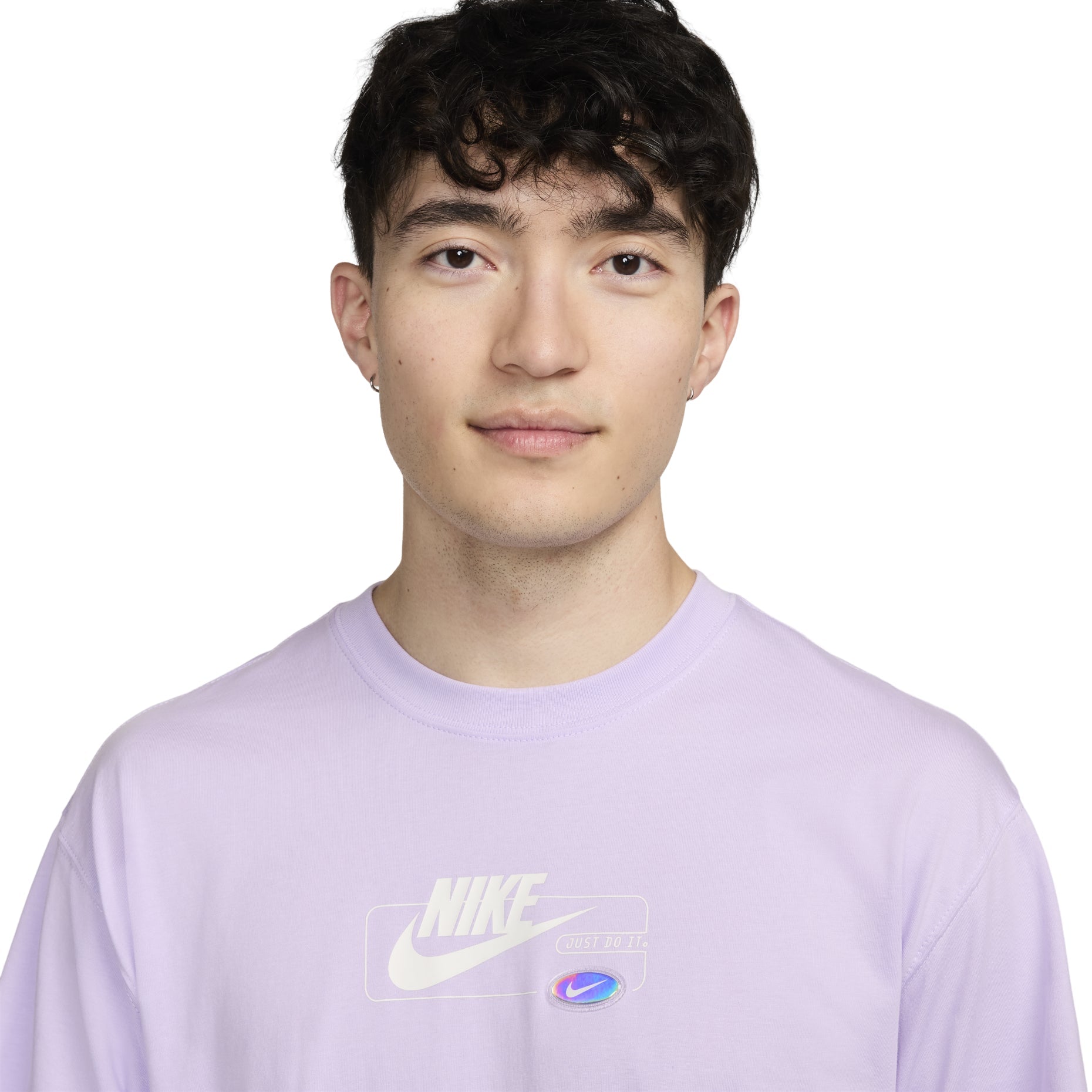 Nike Sportswear Max90 T-Shirt Asia Sizing 'Violet Mist' FV4048-511