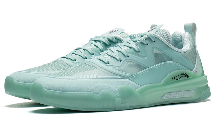 Li-Ning Ellington Skateboarding Shoes 'Green Blue' AEPR009-13