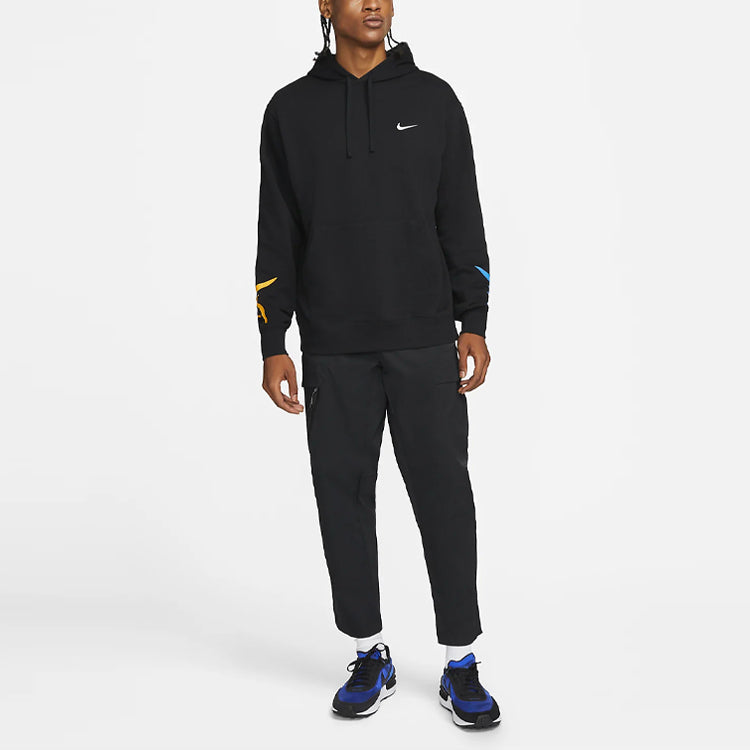 Men's Nike Embroidered Pattern Loose Sports Black DM6862-010