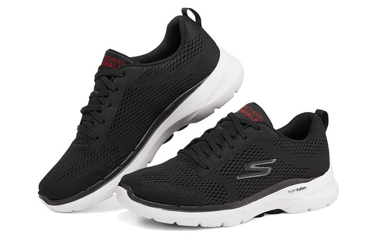 Skechers Go Walk 6 Avalo Lace Up 'Black' 216209-BLK