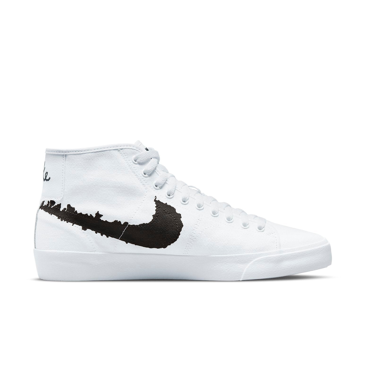 Nike Blazer Court Mid Premium SB 'White Black' DM8553-100