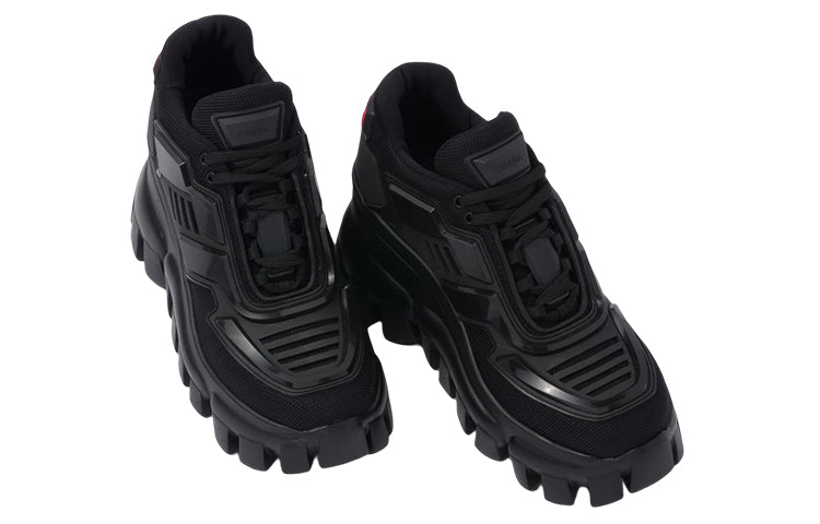 (WMNS) PRADA Cloudbust Thunder Mid Top Sneakers 'Black' 1E819L_3KR2_F0002_F_B080