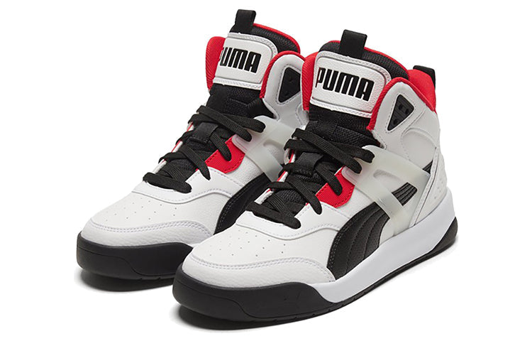 PUMA Backcourt Mid 'White Black Red' 374139-01