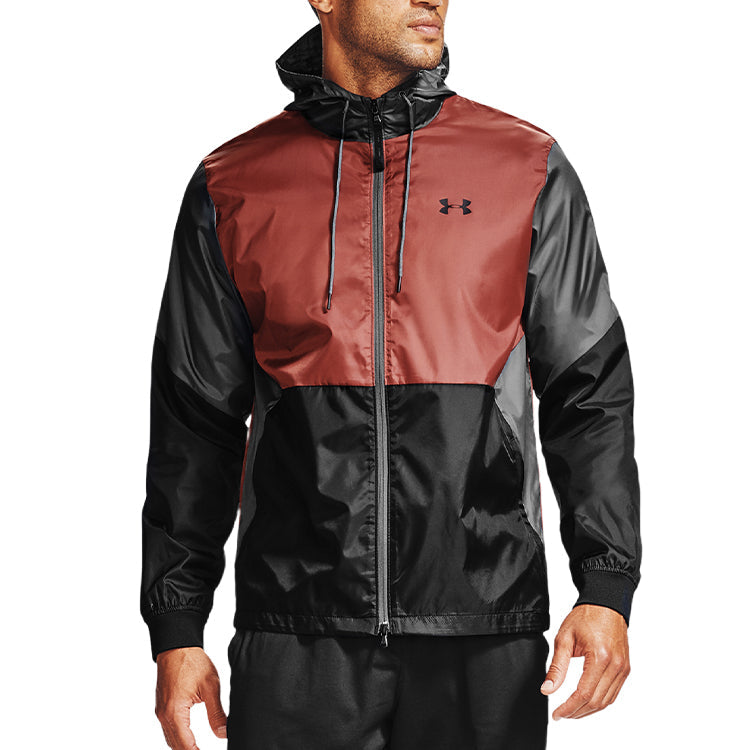 Under Armour Legacy Windbreaker 'Red Grey' 1345405-688