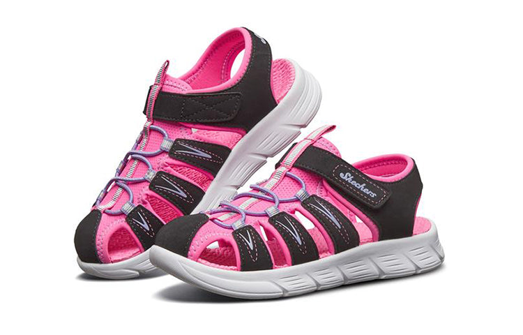 (GS) Skechers C-Flex Sandal 'Black Hyper' 86939L-BKHP