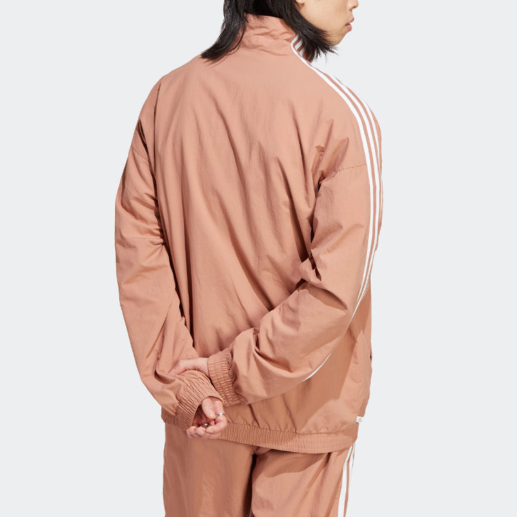 adidas Adicolor Classics Trefoil Track Jacket 'Brown' IA6358