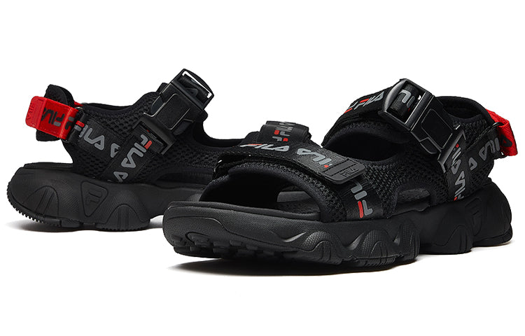 FILA Jagger Sports Black Sandals F12M024505FBK