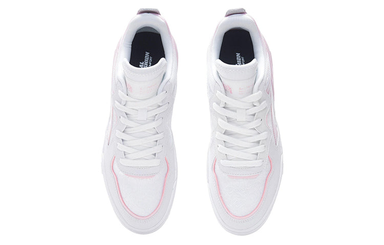 (WMNS) Li-Ning Wave V1 Cherry Blossom Series 'White' AGCS182-3