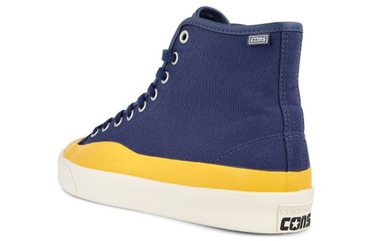 Converse Pop Trading Company x Jack Purcell Pro High 'Navy Yellow' 169006C