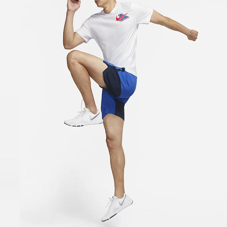 Men's Nike Back Alphabet Logo Round Neck Short Sleeve White T-Shirt DM6260-100