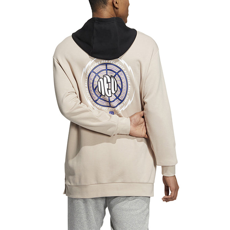 adidas Neo Graphic Hoodies 'Beige' IA6878