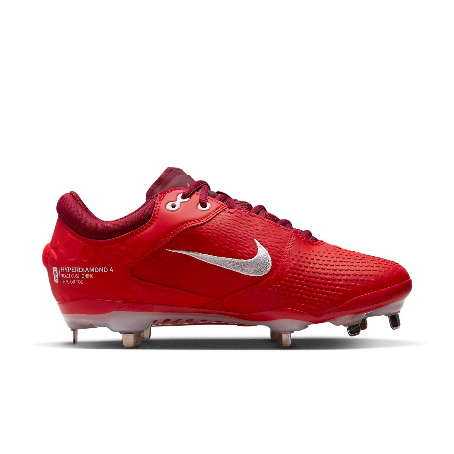 (WMNS) Nike Hyperdiamond 4 Elite 'University Red' CZ5917-616