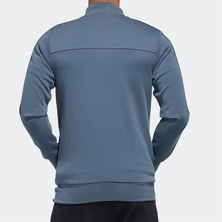 adidas Cozy Sports Stand Collar Jacket Blue FM9357