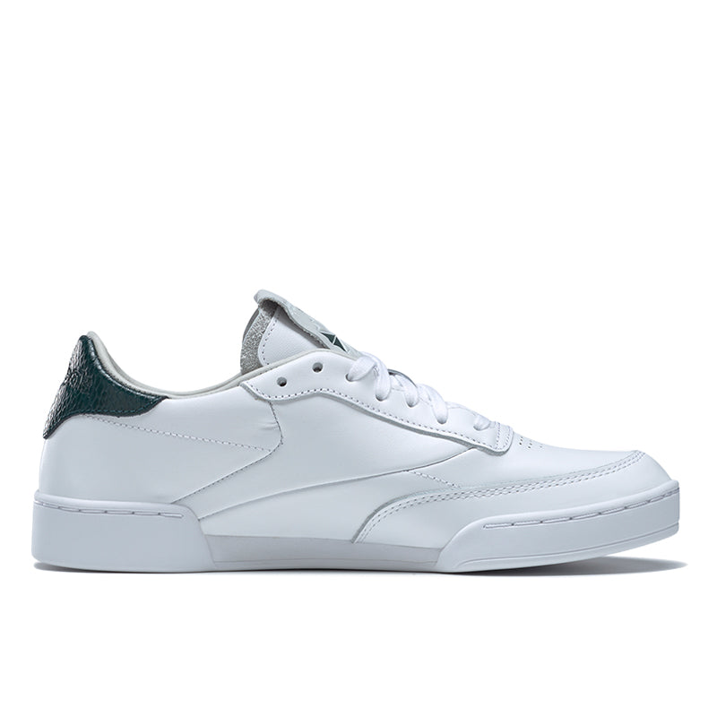 (WMNS) Reebok Club C Clean 'White Forest Green' GZ2236