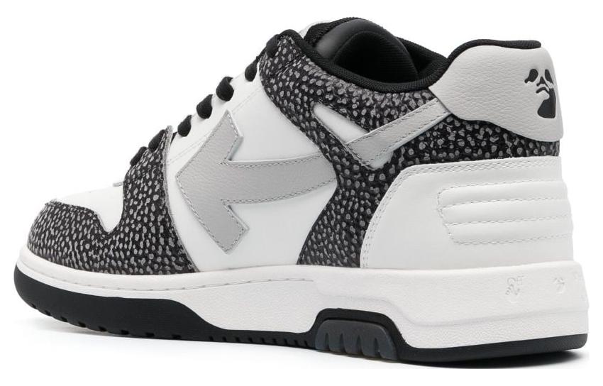 Off-White Out Of Office Low-Top Sneaker 'White Black' OMIA189S23LEA0090109