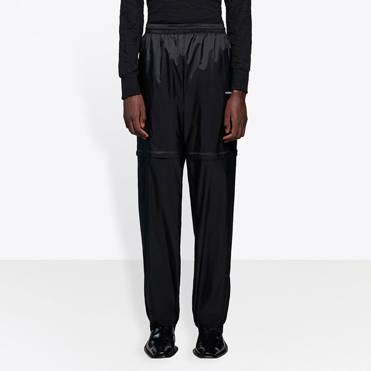 Balenciaga Zip-Up Nylon Track Pant 'Black' 621435TIO541000