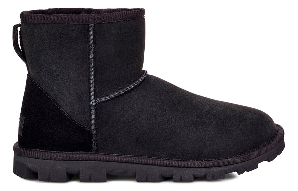 (WMNS) UGG Essential Mini Classic 'Black' 1016063-BLK