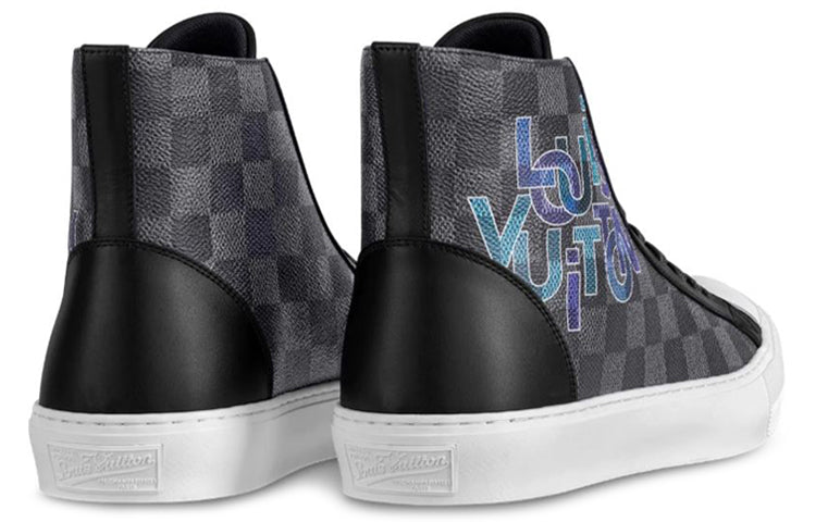 LOUIS VUITTON Tattoo Ankle Sneakers 'Grey' 1A7Q9G
