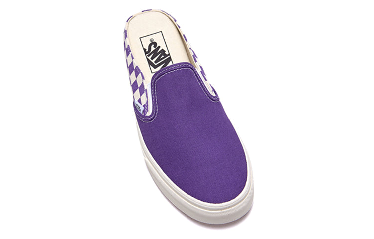 Vans slip-on White Purple Grid 'White Purple' FLVNAS1U13