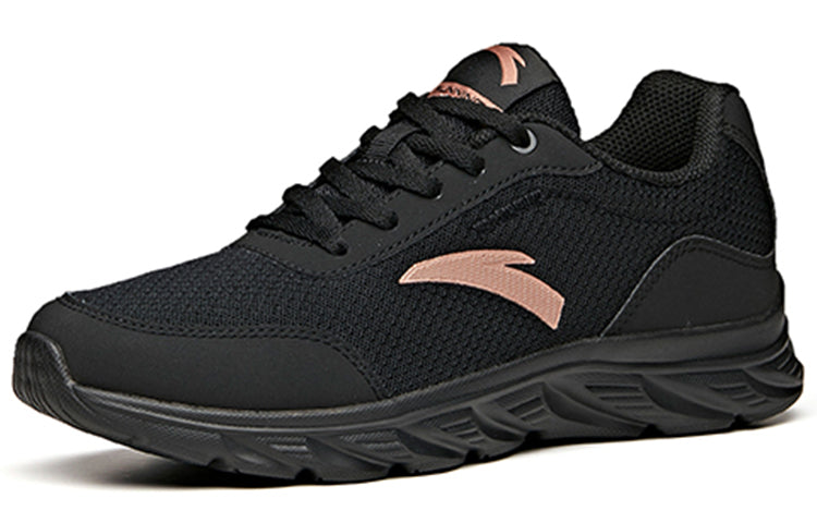 (WMNS) ANTA Running Series Sneakers 'Black' 922115571-4