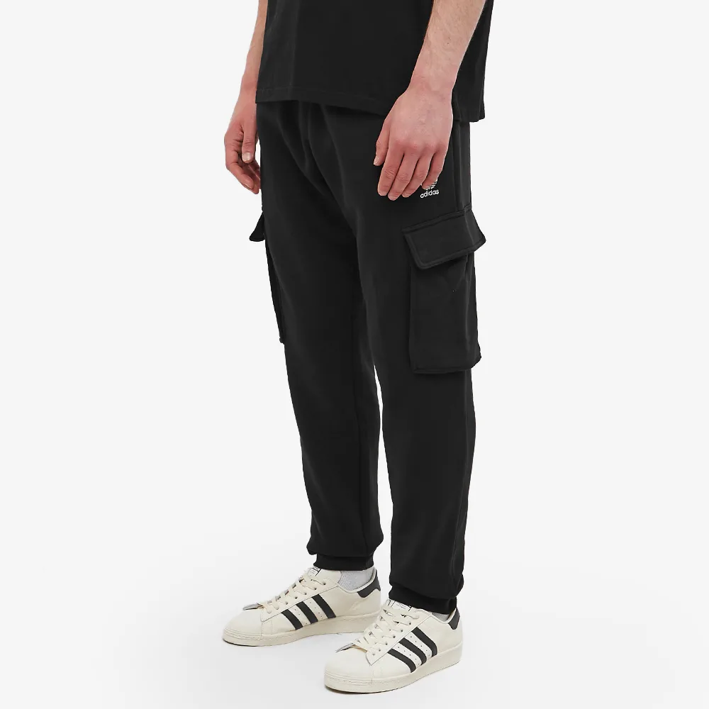 adidas originals Adicolor Essentials Trefoil Cargo Pants 'Black' HE6989