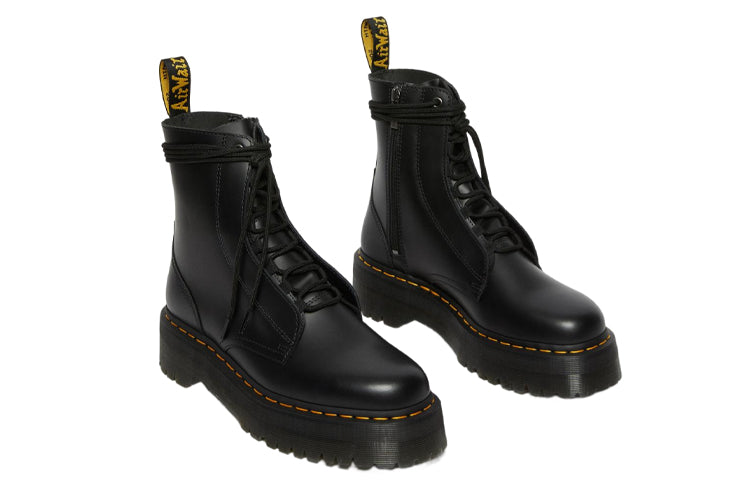 Dr. Martens Jarrick Smooth Leather Platform Boots 'Black' 27312001