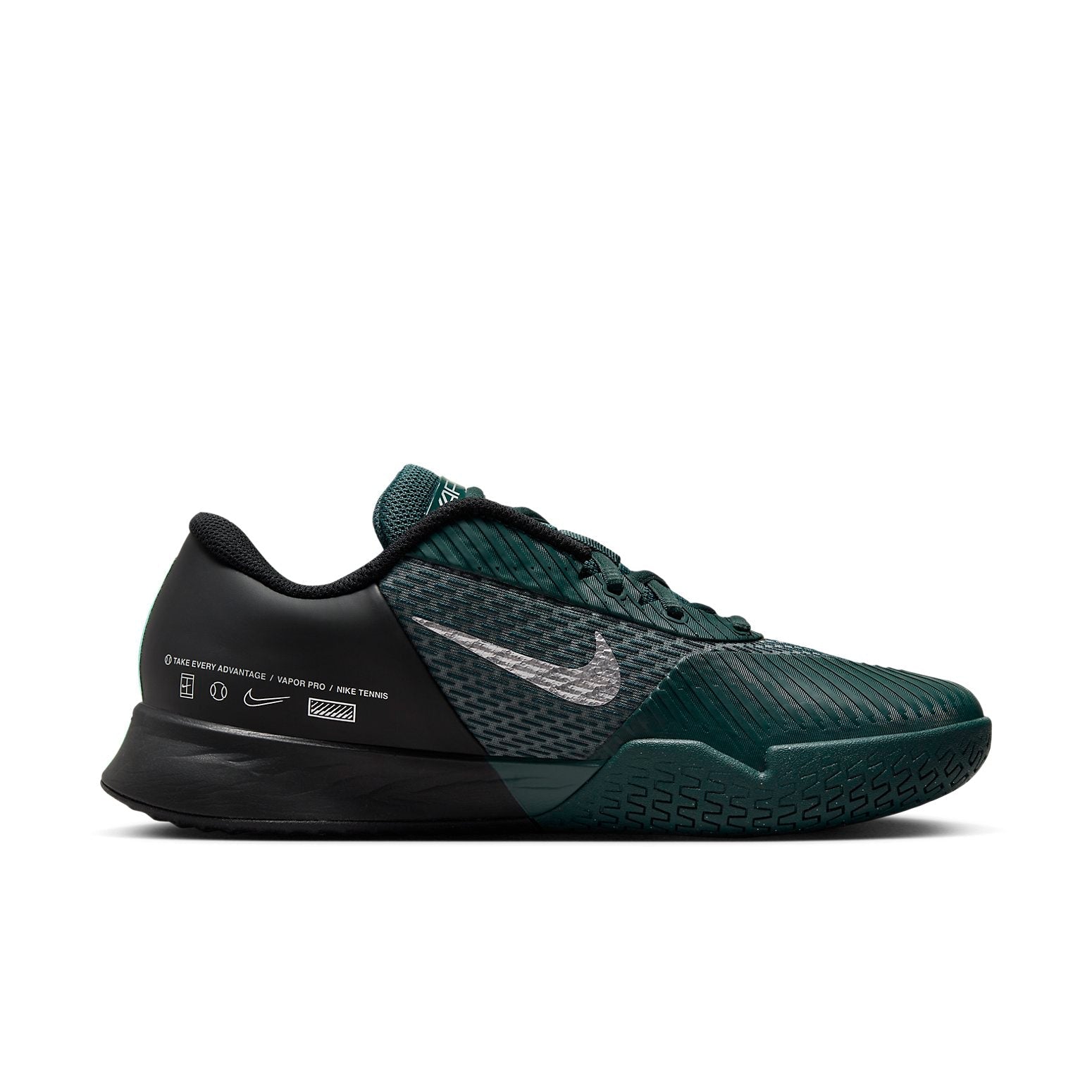 Nike Court Air Zoom Vapor Pro 2 Premium 'Black Deep Jungle' FD6692-001