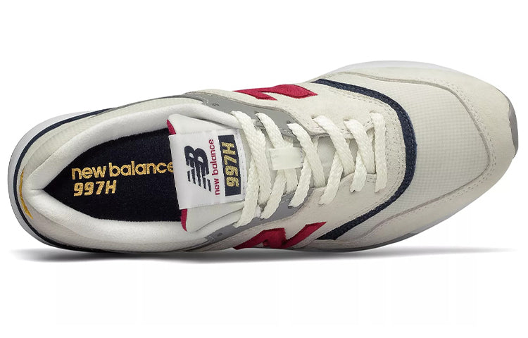 (WMNS) New Balance 997H 'White Red' CW997HBK