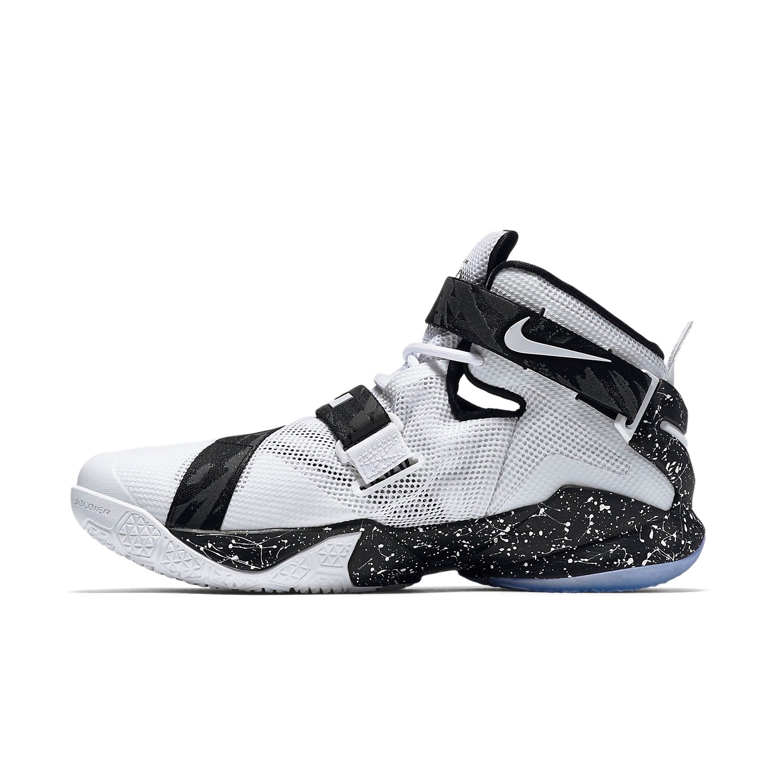 Nike LeBron Soldier 9 'Black White' 749491-110