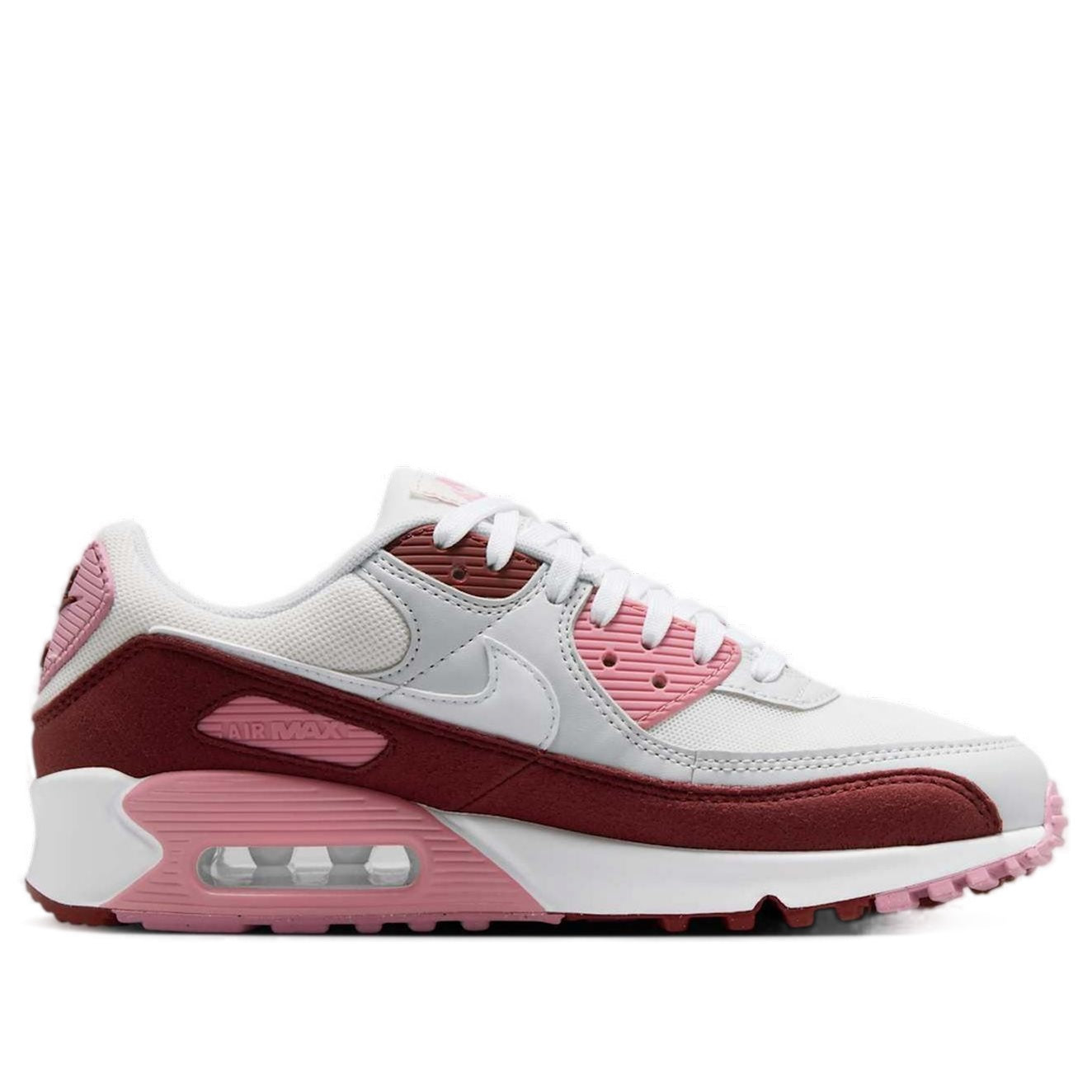 (WMNS) Nike Air Max 90 'Dark Team Red Platinum Tint' HM9451-600