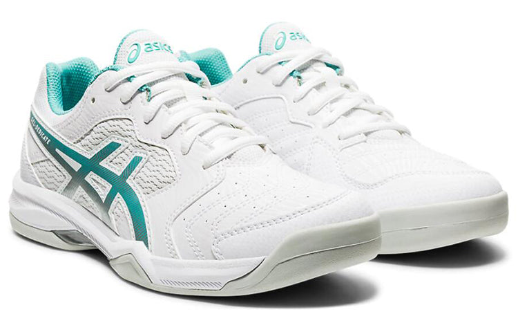 (WMNS) ASICS Gel-Dedicate 6 Indoor 'White Blue' 1042A074-105