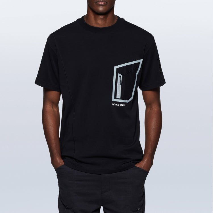A-COLD-WALL* Technical Polygon T-shirt 'Black' ACWMTS089-BLACK