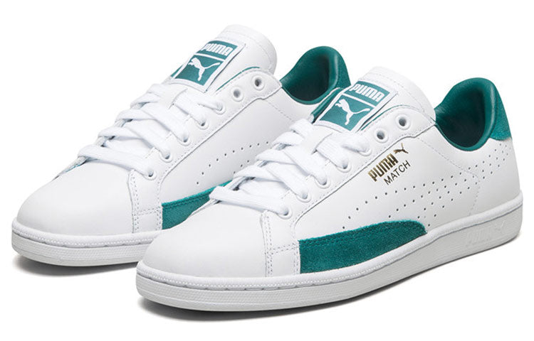 PUMA Match Shoes White/Green 359518-06