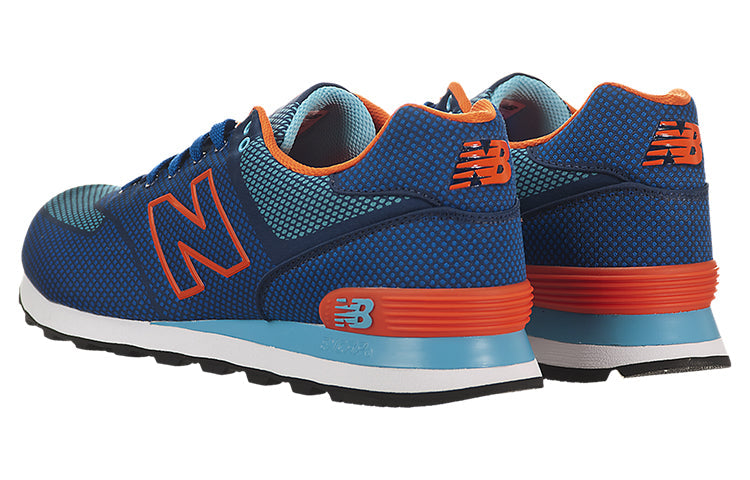 New Balance 574 Woven Sneakers Blue/Orange ML574OB